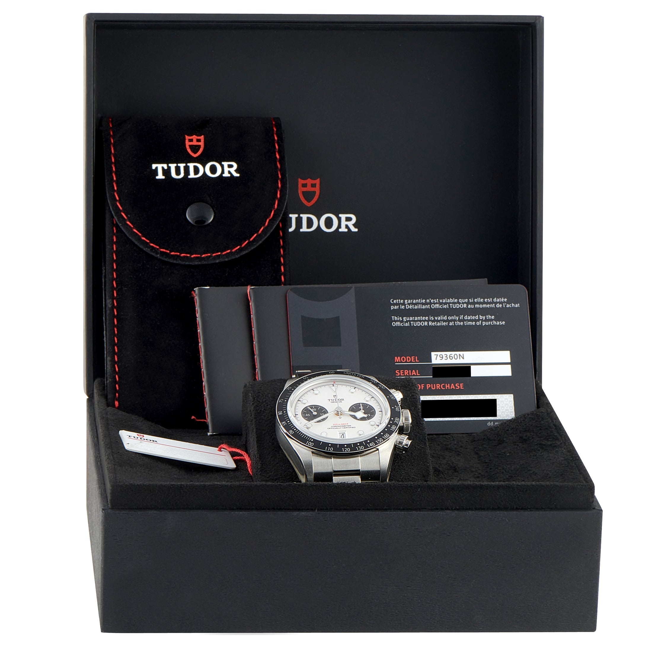 Tudor Black Bay Chrono Panda Dial Steel Watch
