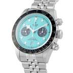 Tudor Black Bay Chrono Turquoise Dial Steel Watch