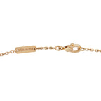 Van Cleef & Arpels Holiday Alhambra 18K Rose Gold Diamond Pendant Necklace