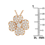 Van Cleef & Arpels Cosmos 18K Rose Gold 1.55ct Diamond Pendant
