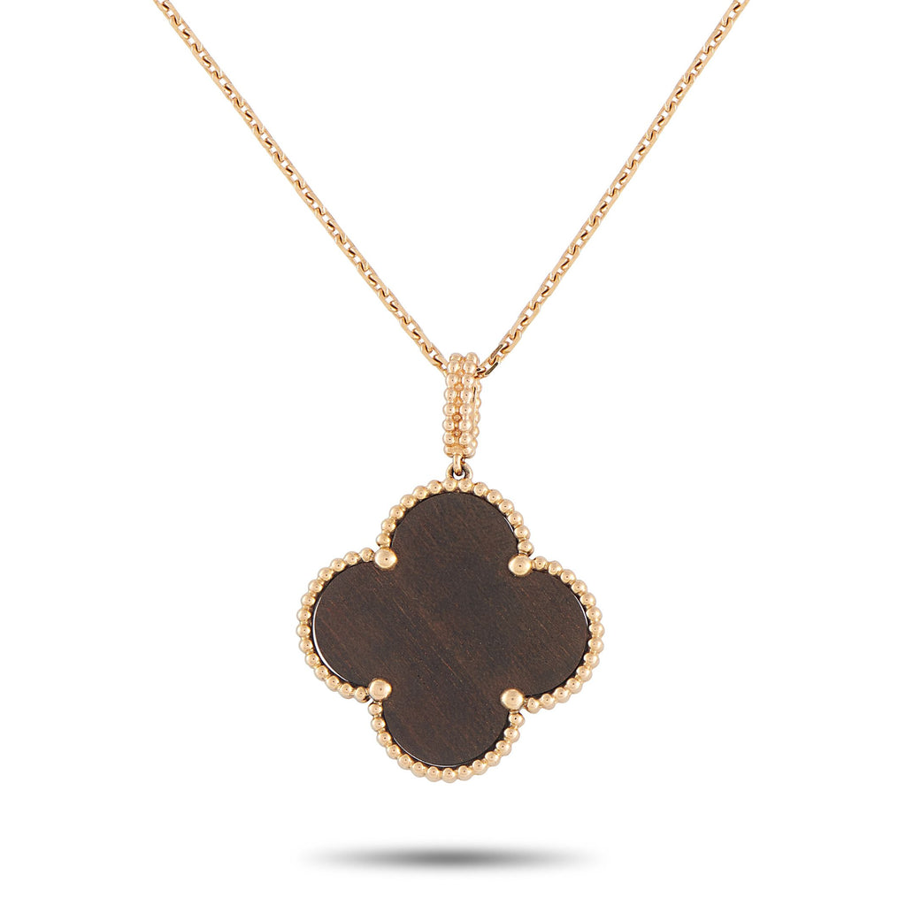 Van Cleef & ArpelsVan Cleef & Arpels Magic Alhambra 18K Rose Gold Pendant Necklace #4935 – This Van Cleef & Arpels Magic Alha