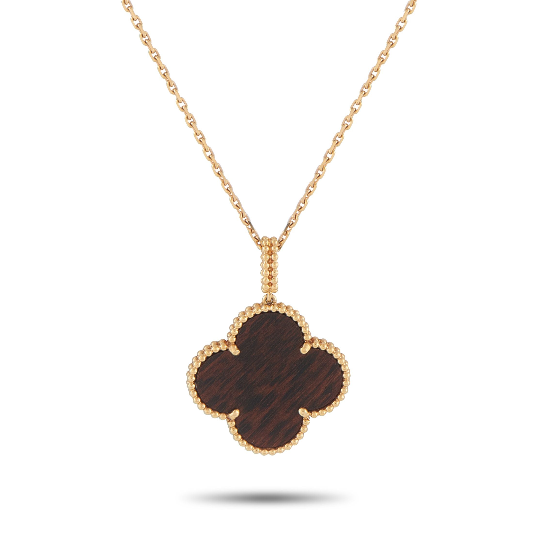 Van Cleef & ArpelsVan Cleef & Arpels Magic Alhambra 18K Rose Gold Necklace #4994 – This Van Cleef & Arpels Magic Alhambra nec