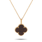 Van Cleef & Arpels Magic Alhambra 18K Rose Gold Necklace – This Van Cleef & Arpels Magic Alhambra necklace plays with proport