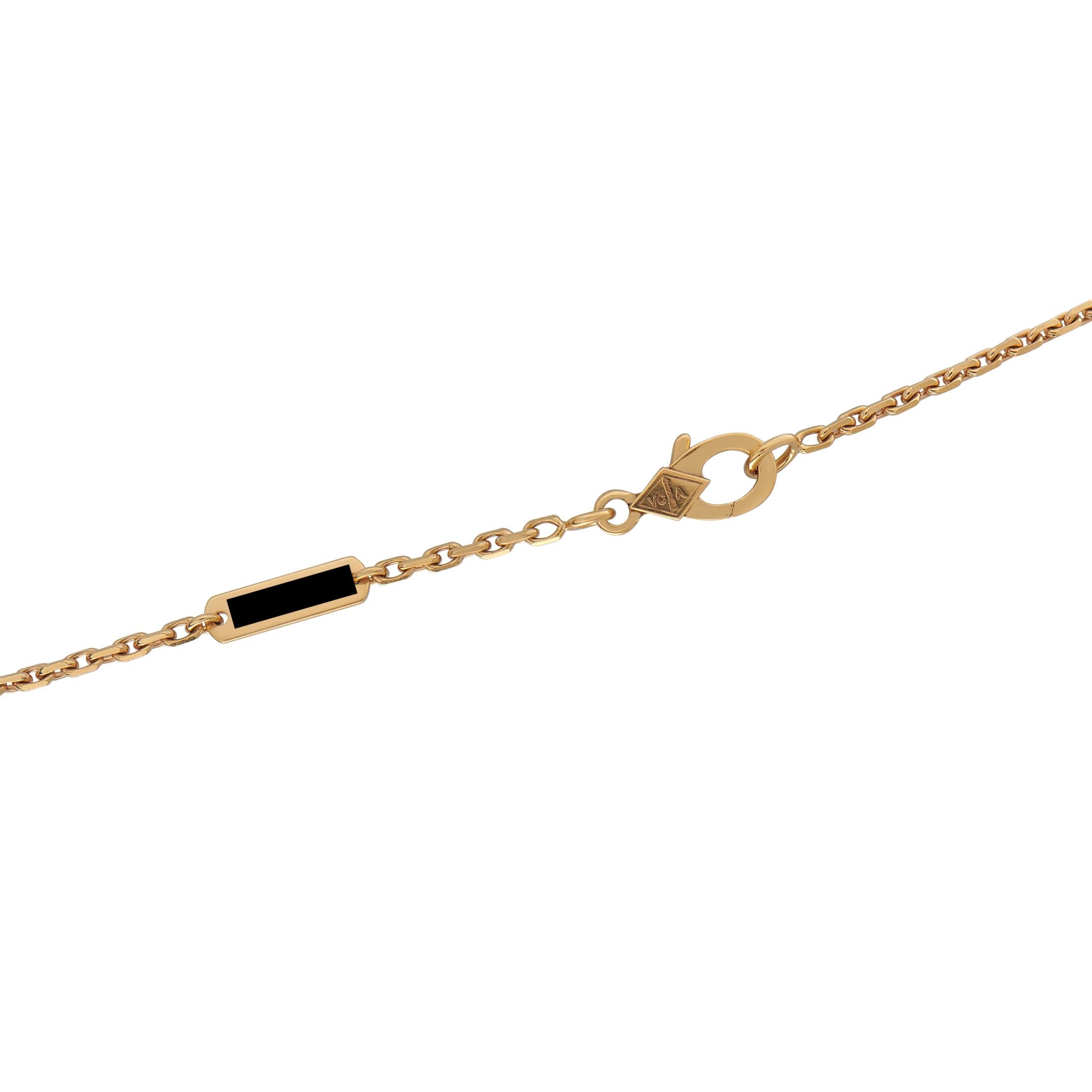 Van Cleef & Arpels Van Cleef & Arpels Magic Alhambra 18K Rose Gold Necklace