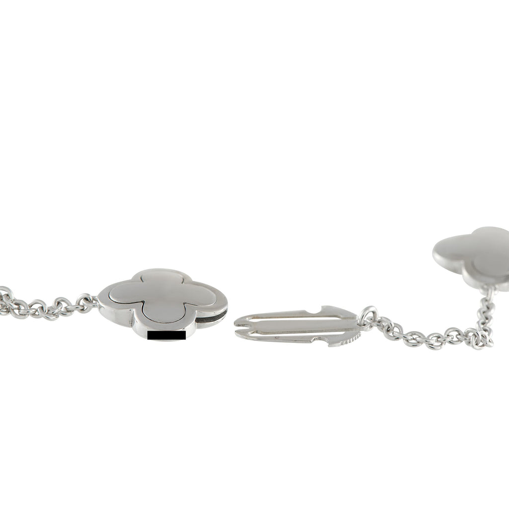 Van Cleef & Arpels Van Cleef & Arpels Pure Alhambra 18K White Gold 14-Motif Necklace