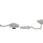 Van Cleef & Arpels Van Cleef & Arpels Pure Alhambra 18K White Gold 14-Motif Necklace