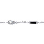 Van Cleef & Arpels Two Butterfly 18K White Gold 0.88ct Diamond Necklace