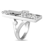 Van Cleef & Arpels Van Cleef & Arpels Miroir des Eaux 18K White Gold Diamond, Onyx, and Mother of Pearl Ring