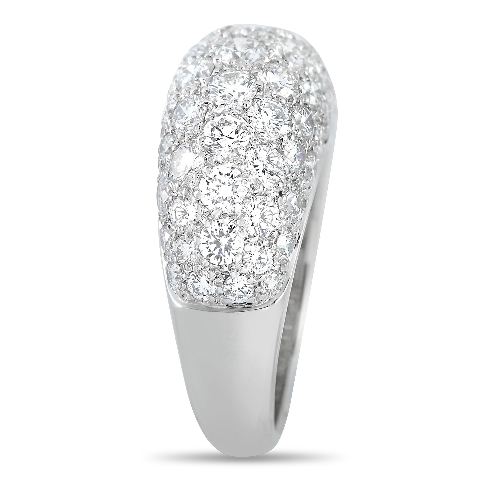 Van Cleef & Arpels Van Cleef & Arpels Boule Platinum 3.50ct Diamond Ring