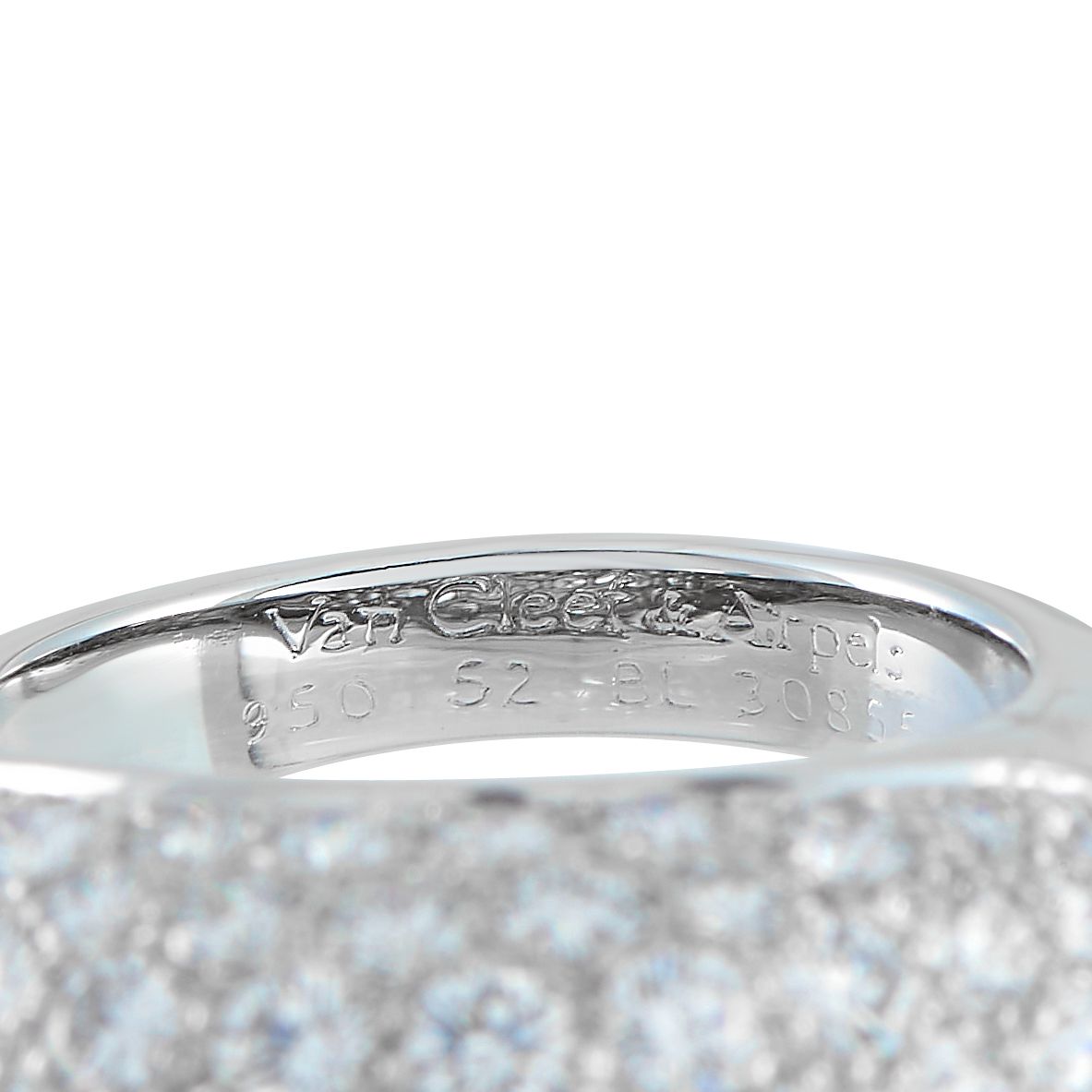 Van Cleef & Arpels Van Cleef & Arpels Boule Platinum 3.50ct Diamond Ring