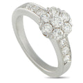 Van Cleef & Arpels Fleurette 18K White Gold Diamond Ring