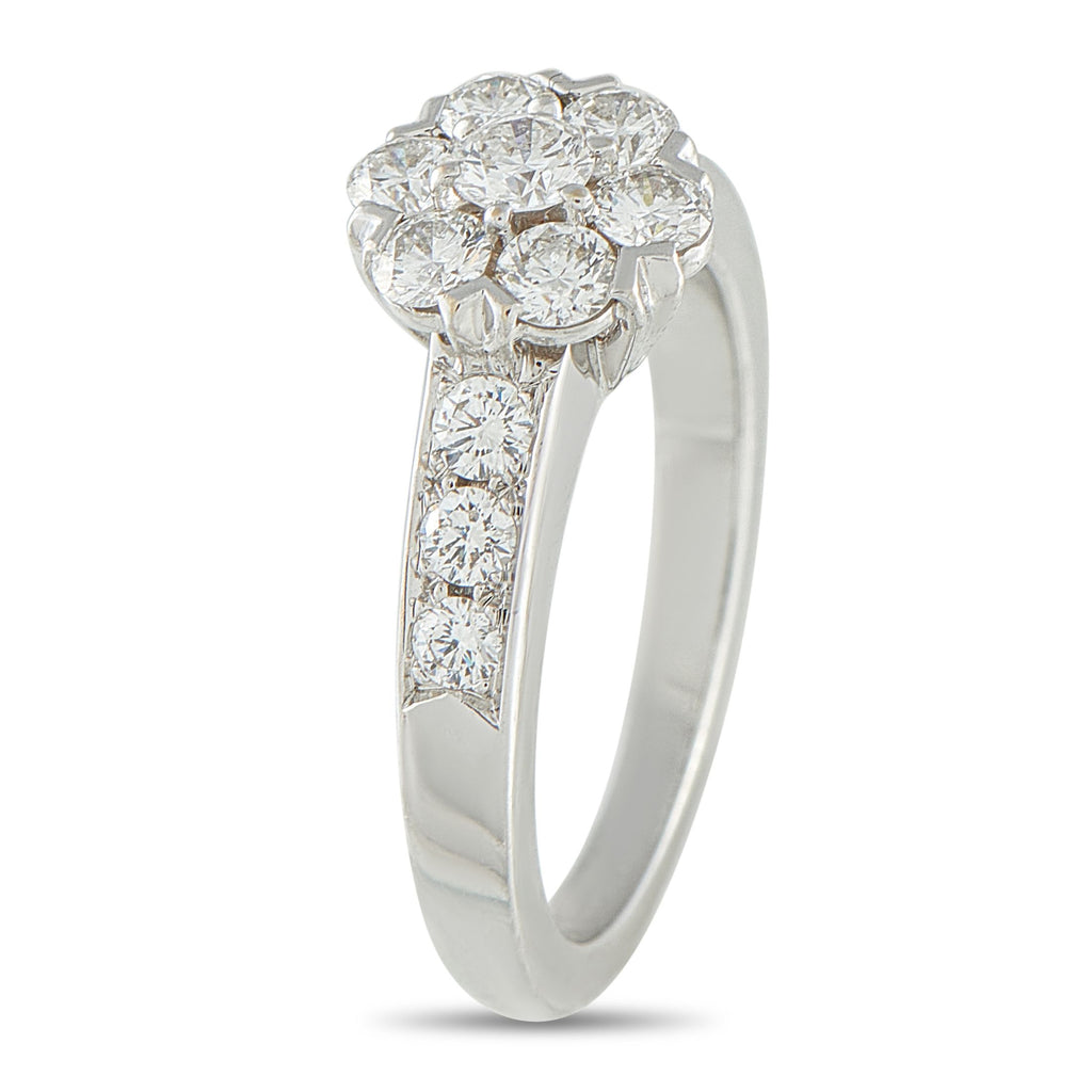 Van Cleef & Arpels Van Cleef & Arpels Fleurette 18K White Gold Diamond Ring