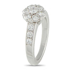 Van Cleef & Arpels Van Cleef & Arpels Fleurette 18K White Gold Diamond Ring