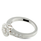 Van Cleef & Arpels Fleurette 18K White Gold Diamond Ring