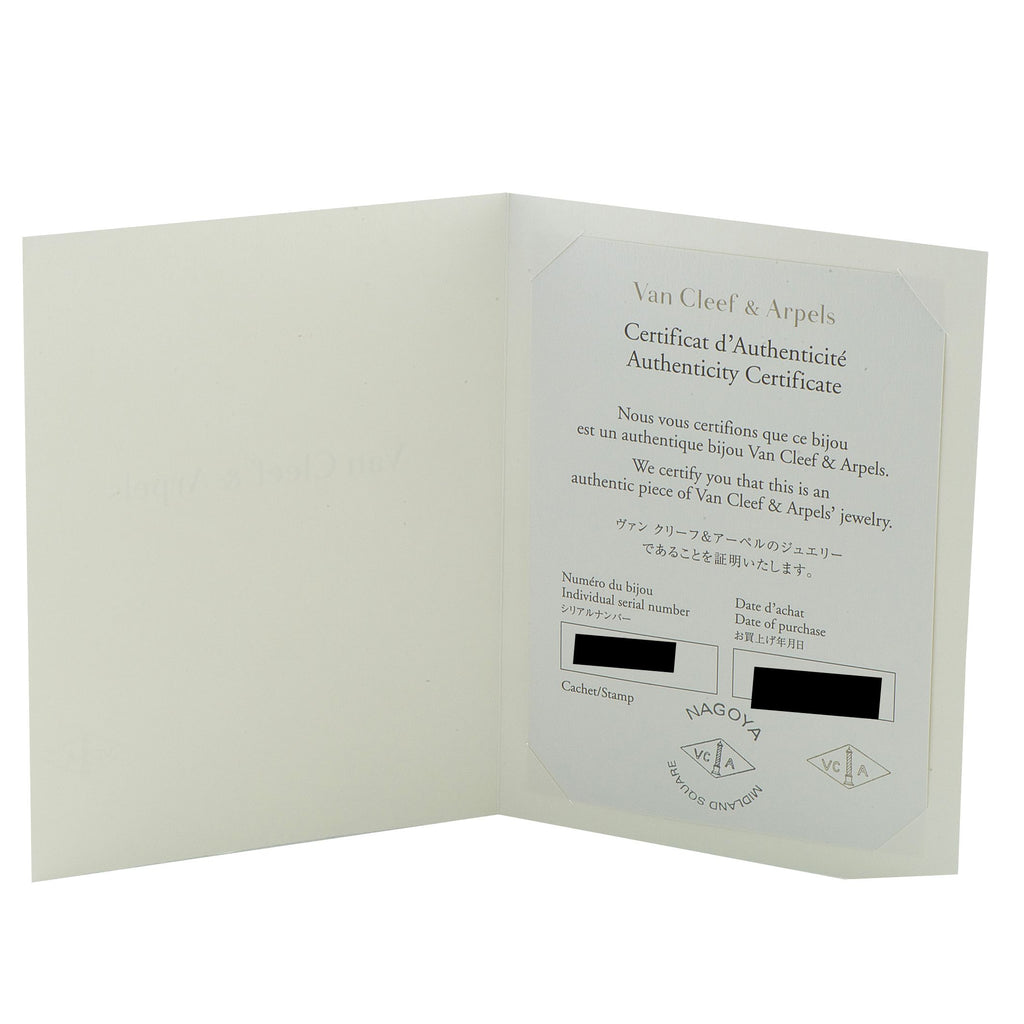 Van Cleef & Arpels Van Cleef & Arpels Pure Alhambra 18K White Gold Diamond Ring