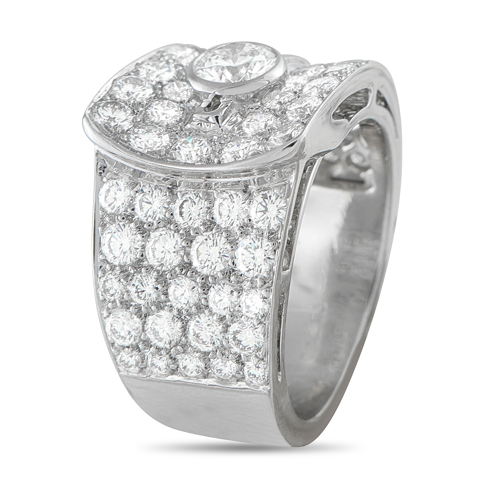 Van Cleef & ArpelsVan Cleef & Arpels 18K White Gold 2.0ct Diamond Ring