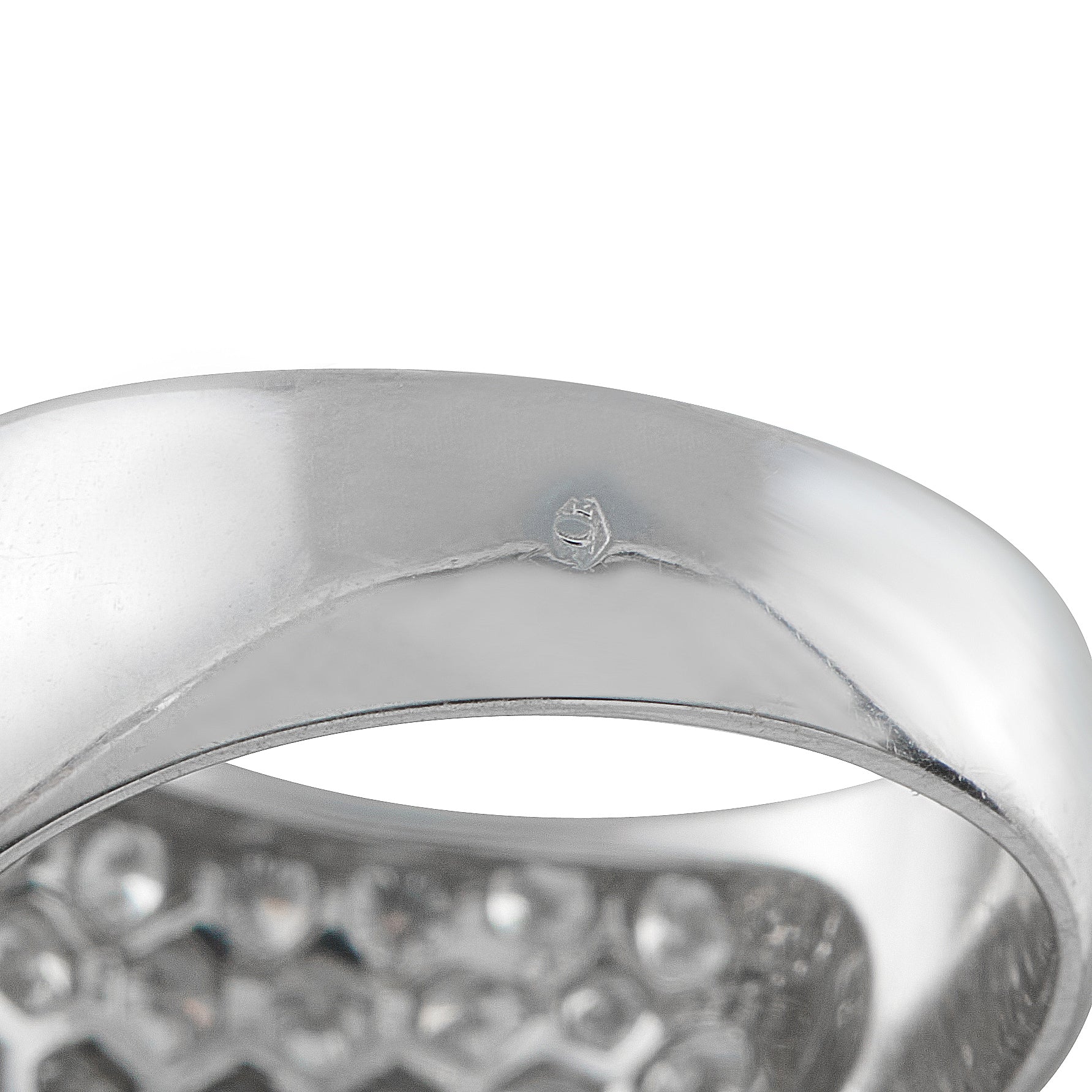 Van Cleef & Arpels 18K White Gold 2.25ct Diamond Ring