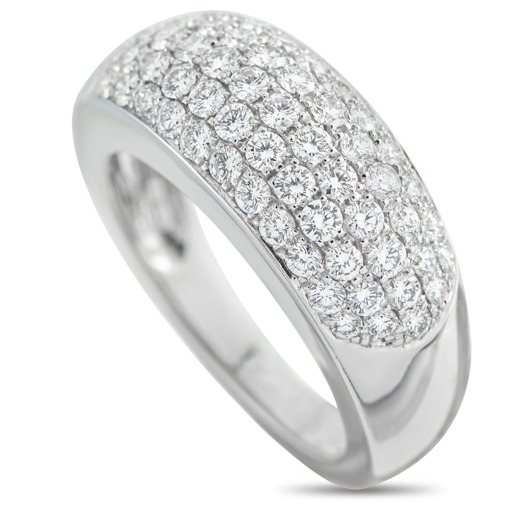VAN CLEEF & ARPELS Van Cleef & Arpels 18K White Gold 1.50ct Diamond Ring