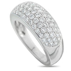 VAN CLEEF & ARPELS Van Cleef & Arpels 18K White Gold 1.50ct Diamond Ring