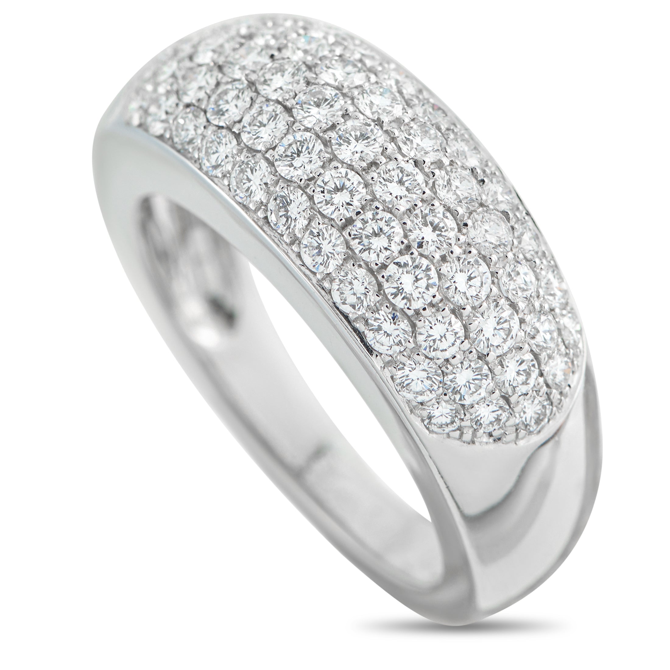 VAN CLEEF & ARPELS Van Cleef & Arpels 18K White Gold 1.50ct Diamond Ring