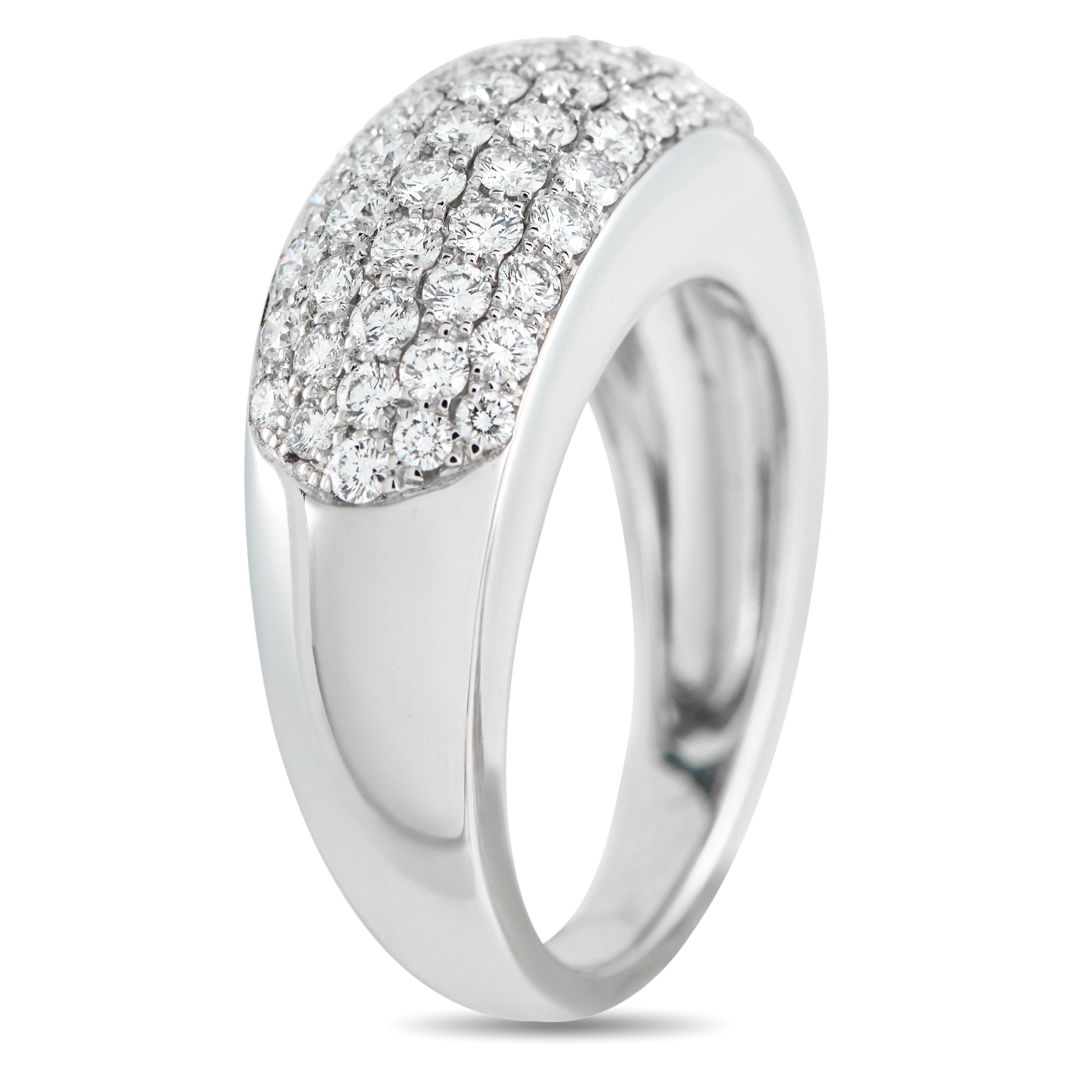 Van Cleef & Arpels 18K White Gold 1.50ct Diamond Ring