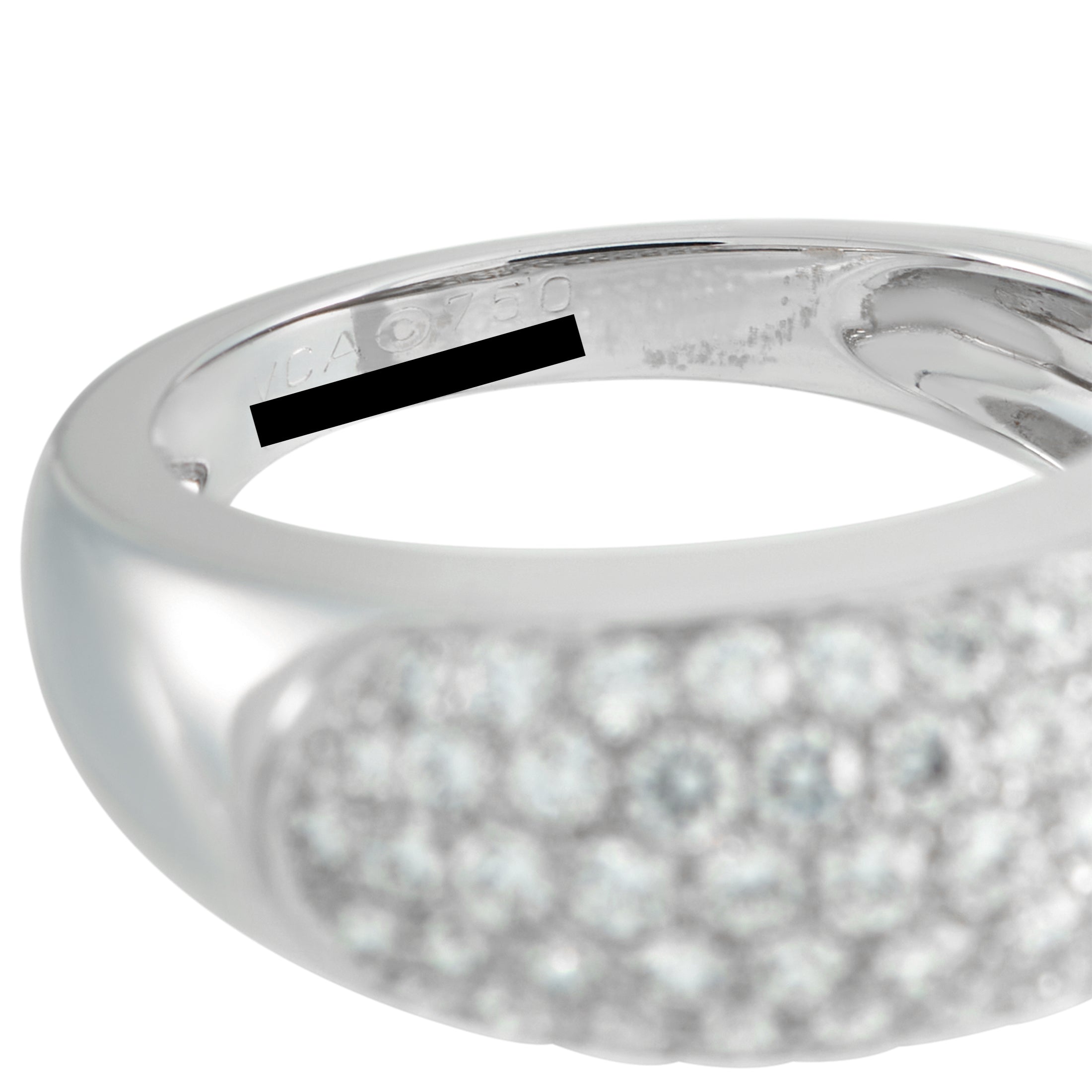 VAN CLEEF & ARPELS Van Cleef & Arpels 18K White Gold 1.50ct Diamond Ring