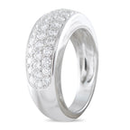 Van Cleef & Arpels 18K White Gold 0.75ct Diamond Ring