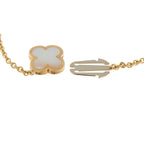 Van Cleef & Arpels Van Cleef & Arpels Pure Alhambra 18K Yellow Gold 9-Motif Necklace