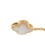 Van Cleef & Arpels Van Cleef & Arpels Pure Alhambra 18K Yellow Gold 9-Motif Necklace