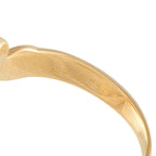 Van Cleef & Arpels 18K Yellow Gold Coral Flower Ring