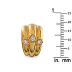 Van Cleef & Arpels Vintage 18K Yellow Gold 0.40ct Diamond Clip-On Earrings
