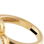 Van Cleef & Arpels Van Cleef & Arpels Alhambra 18K Yellow Gold Diamond and Mother of Pearl Ring