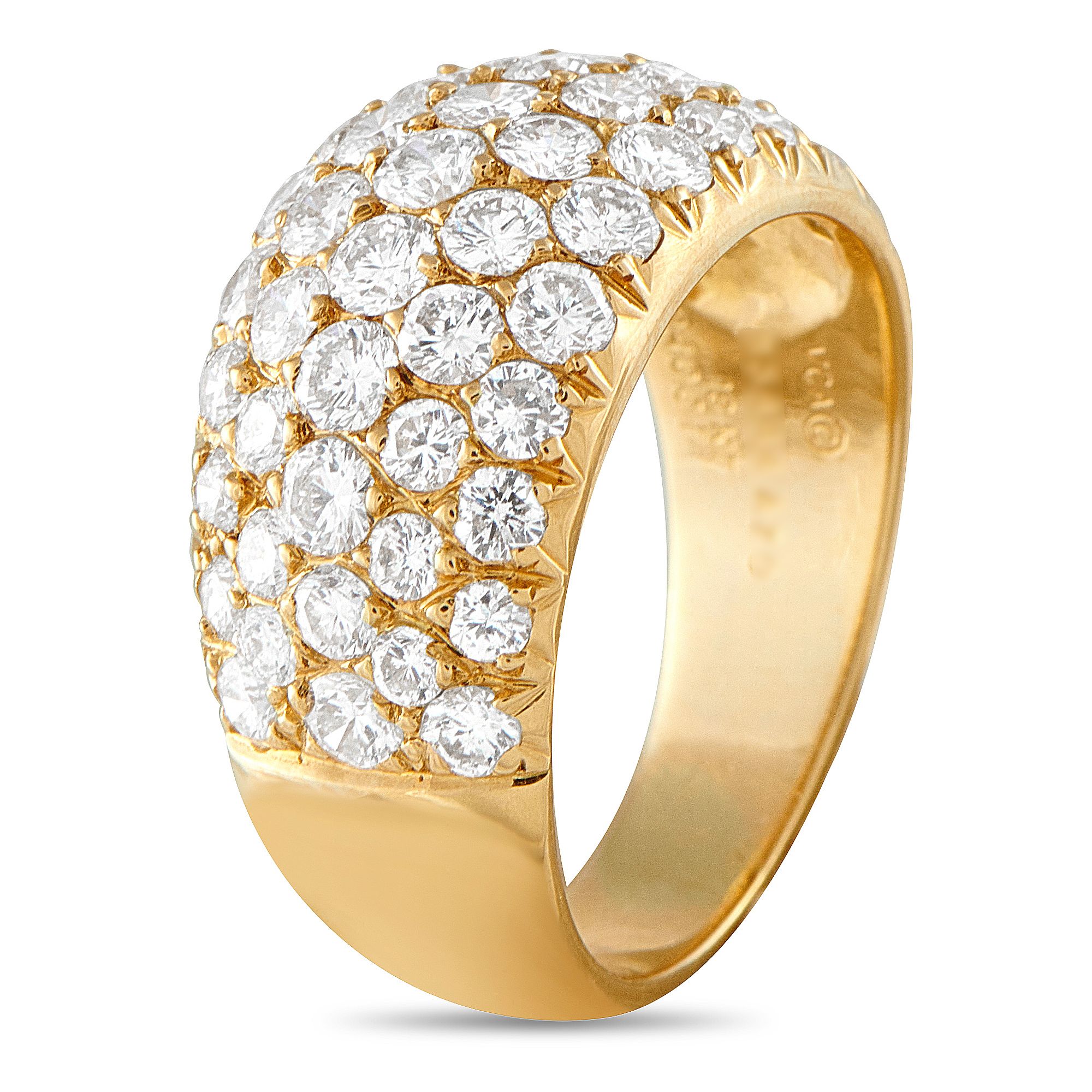 Van Cleef & ArpelsVan Cleef & Arpels 18K Yellow Gold 2.40ct Diamond Ring