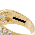 Van Cleef & Arpels 18K Yellow Gold 2.40ct Diamond Ring