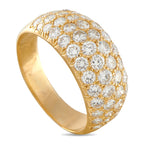 VAN CLEEF & ARPELS Van Cleef & Arpels 18K Yellow Gold 1.29ct Diamond Ring