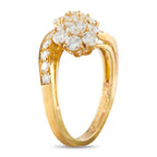 Van Cleef & Arpels 18K Yellow Gold 2.0ct Diamond Ring