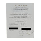 Van Cleef & Arpels 18K Yellow Gold Diamond and Sapphire Butterfly Pendant