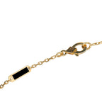 Van Cleef & Arpels Van Cleef & Arpels 18K Yellow Gold Diamond and Turquoise Butterfly Necklace