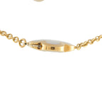 VAN CLEEF & ARPELS Van Cleef & Arpels Alhambra 18K Yellow Gold Mother of Pearl Bracelet