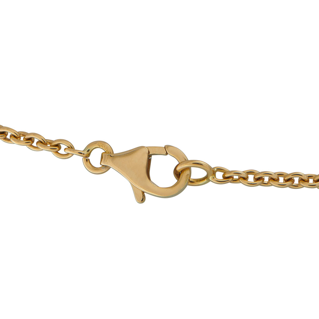 Van Cleef & Arpels Van Cleef & Arpels Pure Alhambra 18K Yellow Gold Mother of Pearl Necklace