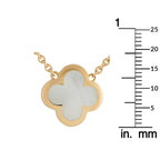 Van Cleef & Arpels Van Cleef & Arpels Pure Alhambra 18K Yellow Gold Mother of Pearl Necklace