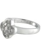 Van Cleef & Arpels Pure Alhambra 18K White Gold Diamond Ring