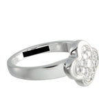 Van Cleef & Arpels Pure Alhambra 18K White Gold Diamond Ring