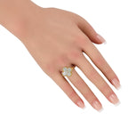 Van Cleef & Arpels Van Cleef & Arpels Vintage Alhambra 18K Yellow Gold Mother of Pearl Ring