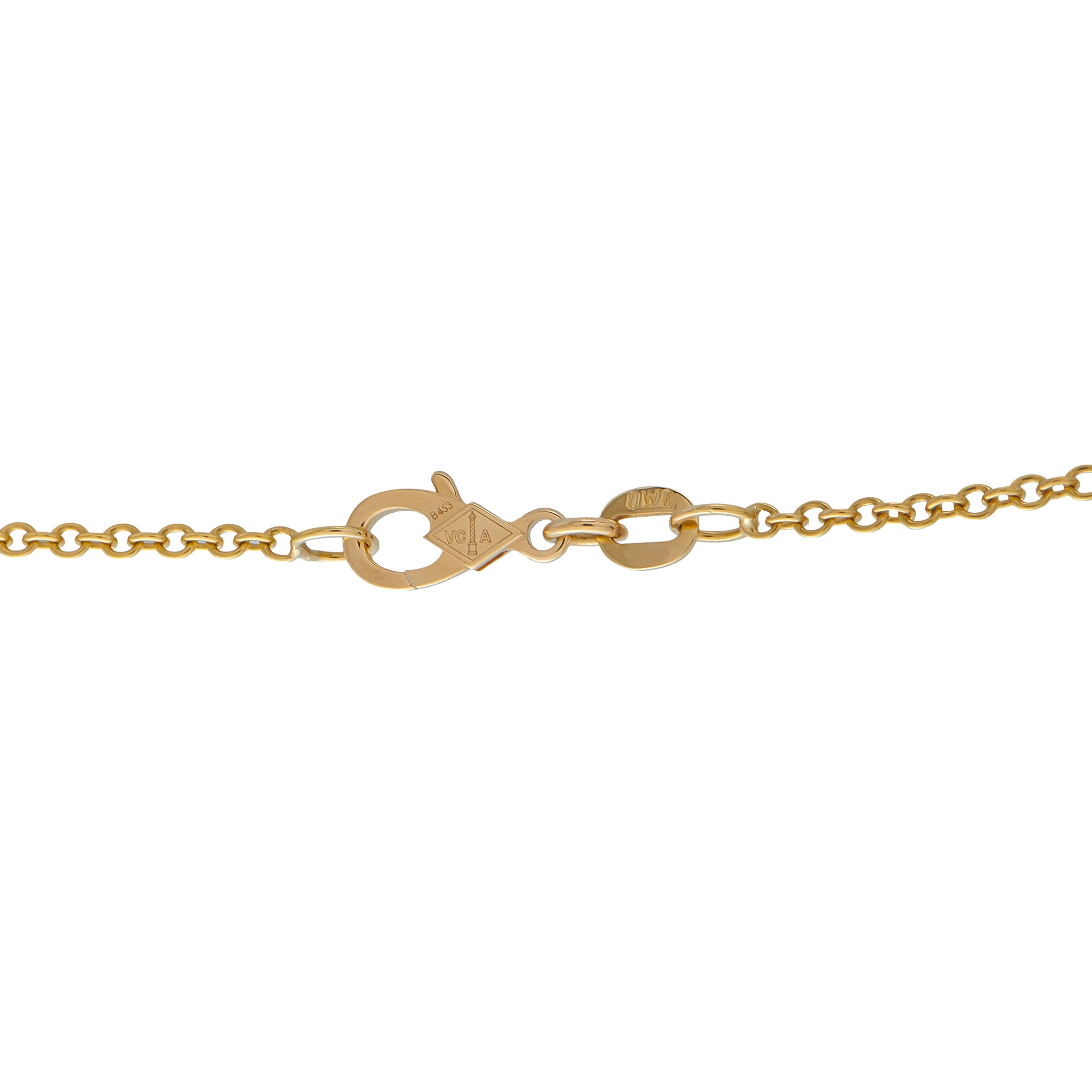 VAN CLEEF & ARPELS Van Cleef & Arpels Cosmo 18K Yellow Gold Diamond Pendant