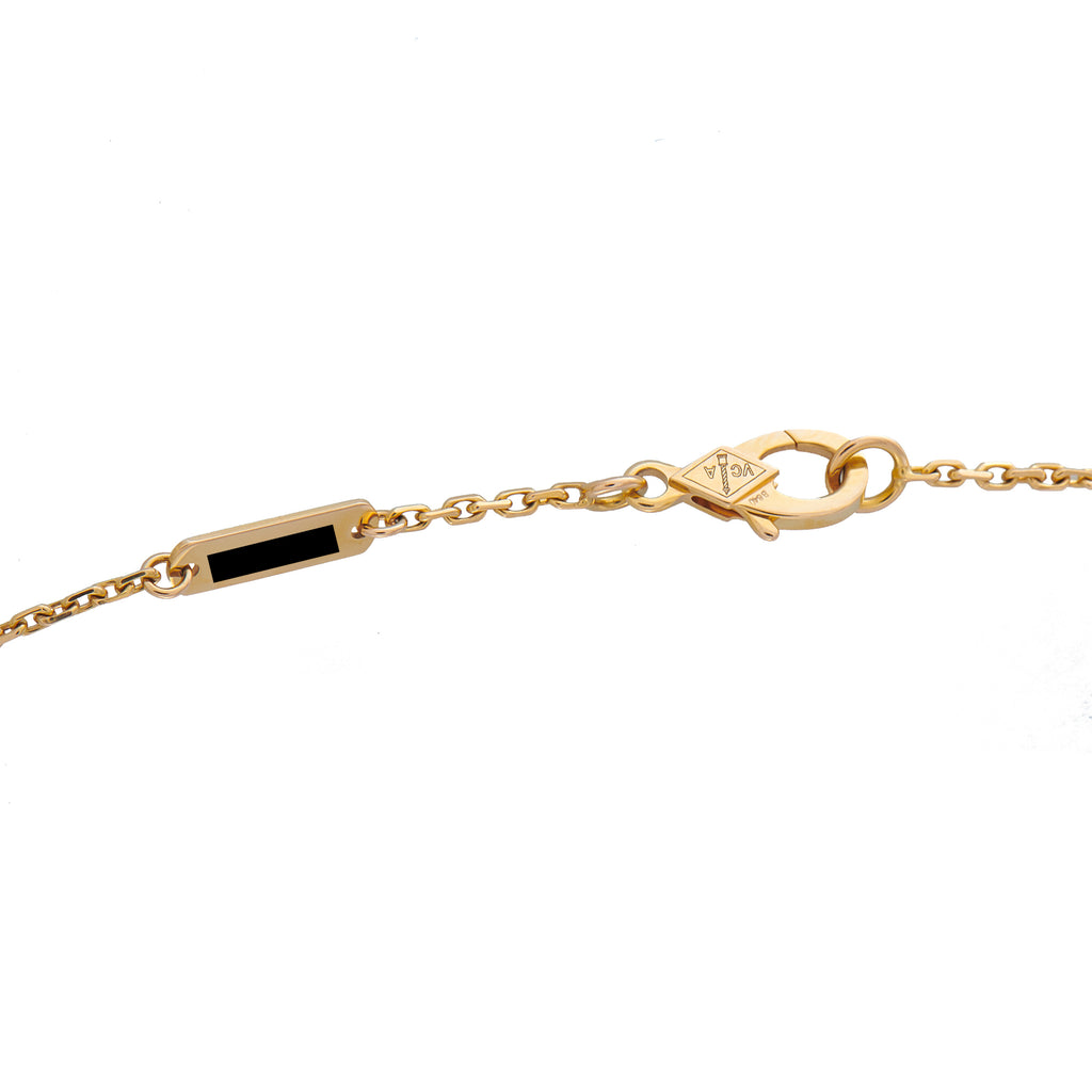 Van Cleef & Arpels 18K Yellow Gold Holiday Pendant