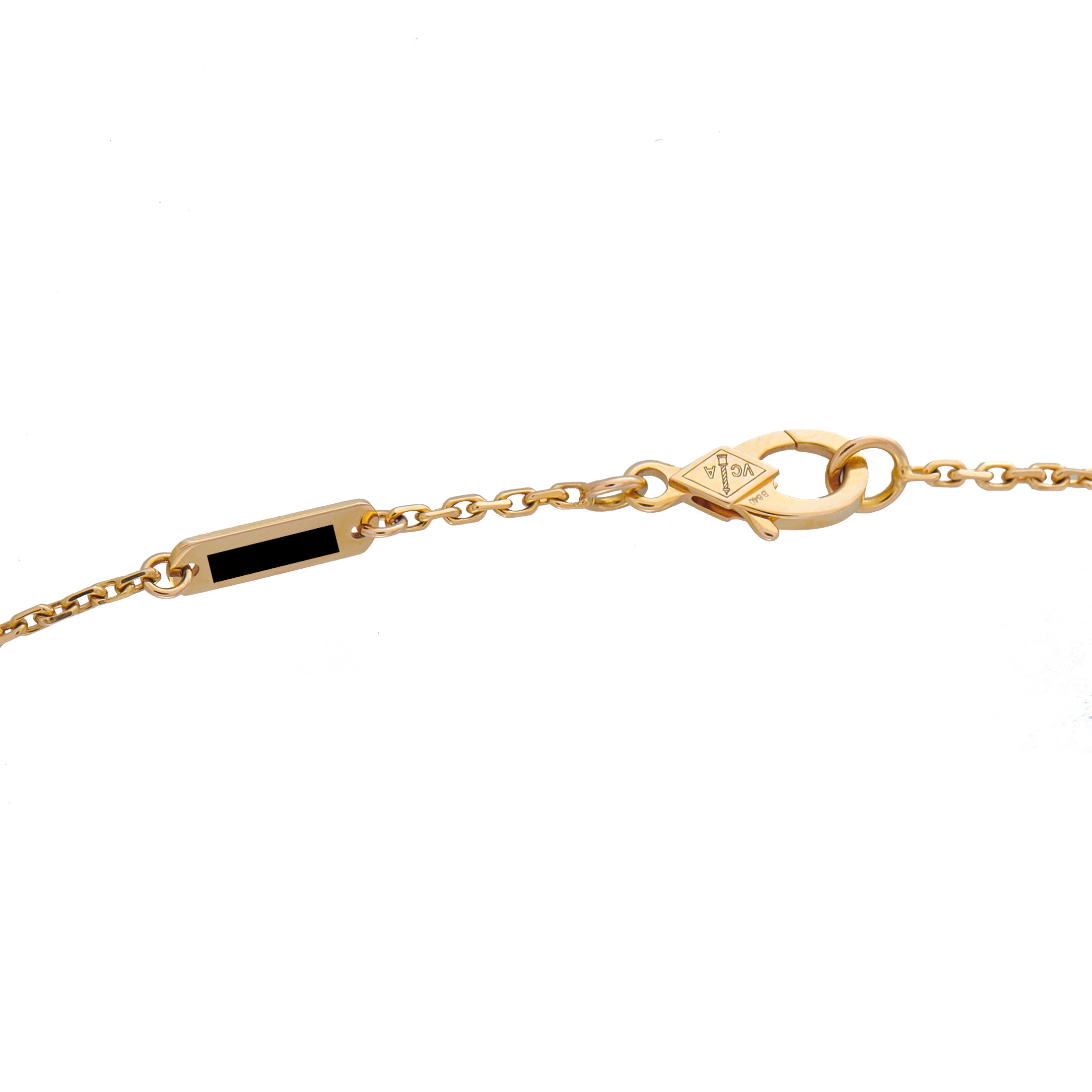 Van Cleef & Arpels 18K Yellow Gold Holiday Pendant
