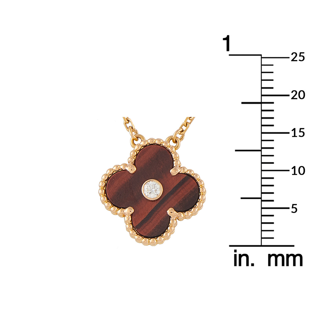 Van Cleef & Arpels 18K Yellow Gold Holiday Pendant