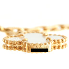 Van Cleef & Arpels Lucky Alhambra 18K Yellow Gold Charm Bracelet