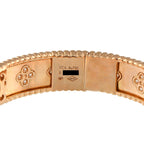 Van Cleef & Arpels Van Cleef & Arpels Perlée Clovers 18K Rose Gold Diamond Bracelet